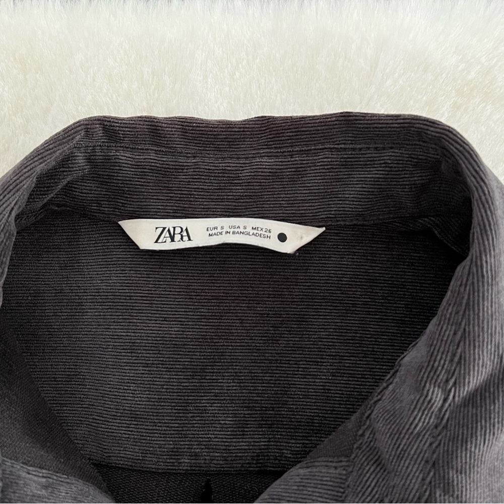 Zara Textured Weave Oversized Shacket Size Small  NWOT - Picture 9 of 16